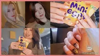 Chocolate Brown Hair & Mini Egg Inspired Nails!!🥰