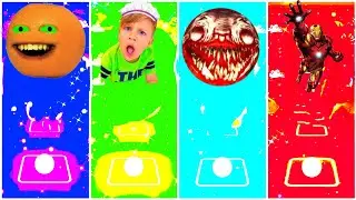 Annoying Orange 🆚Vald And Niki 🆚 Choo Choo Charles 🆚 Iron man 🎶 Who is Best?