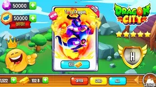 Dragon City: New HIGH FALLEN DRAGON x 1 MILLION GOLD [EXCLUSIVE DRAGON 2023] 😱