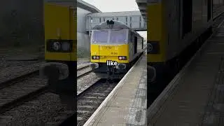 The Sound of Thunder - Class 60&rsquo;s Roar #sound #britishrail #train #trainspotting  #uktrains #fyp