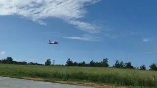 Flashing fast T-One Models Mini T1 RC Jet with Kingtech K85G2