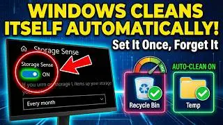 Storage Sense: Let Windows Clean Your Junk Files Automatically