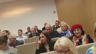 Konferencja: prof. Maria Szyszkowska, Przemysław Piasta, Łukasz Jastrzębski, Mariusz Świder.