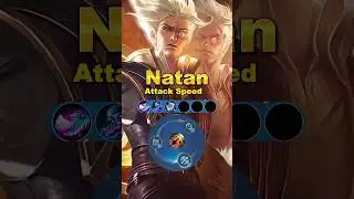 Natan Goldlane Attack Speed 2024 Build setup  #mlbb #chouexp