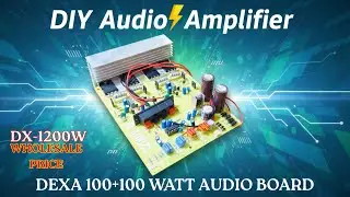 DEXA 100+100 Watt Stereo Audio Board |Powerful 100W+100W Amplifier Test, Sound Quality & Full Review