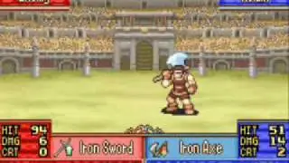 Fire Emblem A Sacred Dawn: Nolan funny arena fight