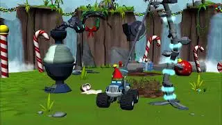 Blaze: Obstacle Course Challenge 🔥 Play as BLAZE & FRIENDS - Christmas Holidays Missions!