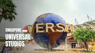 🇸🇬 [4K] Universal Studios Singapore Full Walking Tour 2023 | From VivoCity Via Sentosa Express