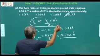 Subject: Chemistry | Topic: Atomic Structure and Chemical Bonding | YK Sir | Repeater Batch Started