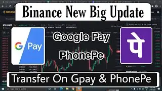 Binance added Gpay, PhonePe, Mobiwink | Google Pay se paise kaise add karein | Crypto Binance Update