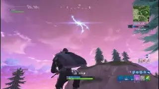 Bouncing purple cube give shield Fortnite