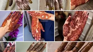 Simple Mehndi Design 2025 New Style #bridal #mehndidesign #bridalmehndi #viralvideo #hennadesign 