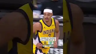 Pacers vs Celtics Full Game Recap 🔥🏀 #nba #nbahighlights #basketball #pacers #celtics