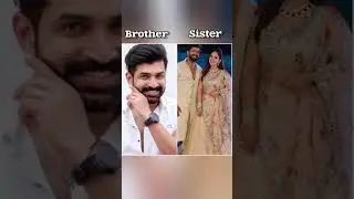 💫💚 brother and sister in cini industry ❤️ #shortsfeed #shortvideo #viral #viralvideo