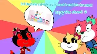 Evil Stephanie cat Change Mom's Simpsons into Wanasah tv/ GetsGrounded
