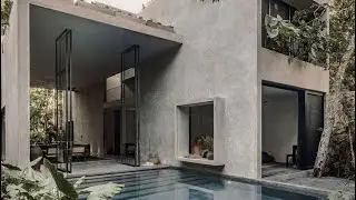 INCREDIBLE HOUSES: The Aviv House in Tulum, Mexico 🌴 #shorts