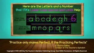 How Special Spot Lines Solve Handwriting Problems