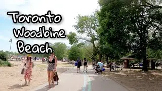 Toronto Beaches & Boardwalk - Woodbine Beach Lake Ontario Canada June 2021