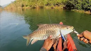 അടിപൊളിയൊരു കയാക്ക് ഫിഷിങ്😍😍😻 (part 1)#fishing #cherupuzha