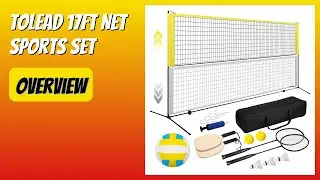 REVIEW (2025): TOLEAD 17ft Net Sports Set. Features
