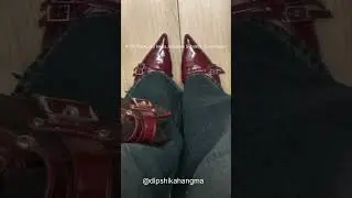 PoV: Cherry red heels&hellip; because subtlety is overrated. 👠💋#redheels #fypシ゚viral
