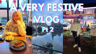 CHRISTMAS VLOG Pt 2 | escape room, christmas activities in the uk, festive weekend & so much more !!