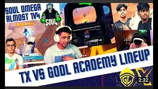 TX Vs Godlike Academy Lineup   Soul Pewpew Almost 1v4 Enigma   Scout Vs Spower Viru    Skyesports​