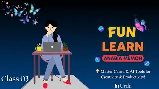 Canva For Beginners 2025 Video 3  How to download logo? Design with me and @codewitharibamemon