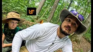 Father & Son First Overnight Hammock Camping Trip