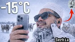 -15&deg;C সার্বিয়ার ভয়ংকর শীত | Snow Life in Serbia