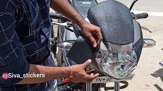 Apache Mask sticker|| Weelstickers|| ALL bike warping available||contact.8973639006