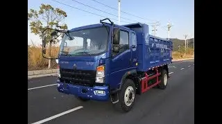 Howo light dump truck