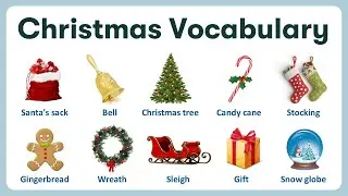 Christmas Items in English | List of Christmas Items with Pronunciations and Pictures