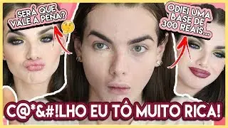 ME MAQUIEI SÓ COM MAQUIAGEM DE GRIFE ( MARC JACOBS) | Rômolo Cricca