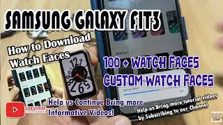 Коллекция циферблатов для Samsung Galaxy Fit3, загрузки, пользовательские циферблаты