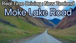 Real Time Driving - Moke Lake Road, New Zealand