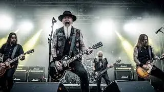 SRV, Jimi Hendrix, ZZ Top 🔥 Electric Power Blues Jams: Badass Biker Anthem
