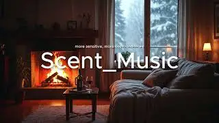 [Playlist] 눈 오는 겨울 날, 벽난로 처럼 따뜻한 음악❄️ㅣScent_Music