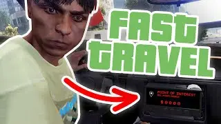 How To FAST TRAVEL In GTA Online!