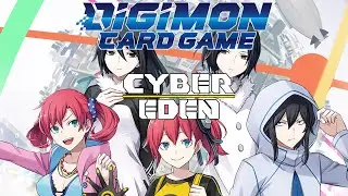 Unboxing Digimon TCG: BT22 Cyber Eden!