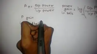 relationship between voltage gain, current gain and power gain in decibel