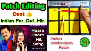 New Patch Editing | Roland Spd 20 & Spd 20x | Haare Haare Hit Song | Octapad music |
