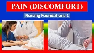 PAIN (DISCOMFORT) - MCQ - Unit 10 Part 2 Nursing Foundations 1