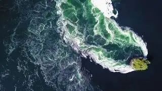 Fastest Tidal Rapids on Earth - Nakwakto Rapids