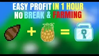 CARA PROFIT DI EVENT PINEAPPLE! NO FARMING & BREAK  | GROWTOPIA INDONESIA 2020