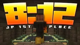 【マイクラ】新日本記録！ランダムシード 8分12秒【エンドラRTA】