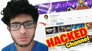 Carryminati 's CHANNEL LIVE HACKED @CarryisLive - Full Recording HACKER #carryislivehacked