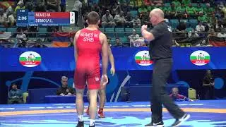 1/8 GR - 67 kg: M. NEMES (SRB) v. L. DRMOLA (SVK)