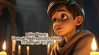 Samuel Hears God's Voice 1 Samuel 3:1-2, Bible Story for Kids