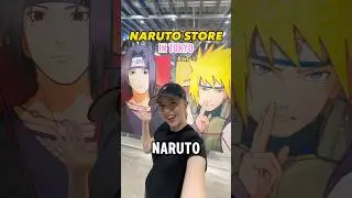 NARUTO FANS!! You HAVE to visit this new NARUTO SHOP in Tokyo!!😱✨ #naruto #narutoshippuden #japan